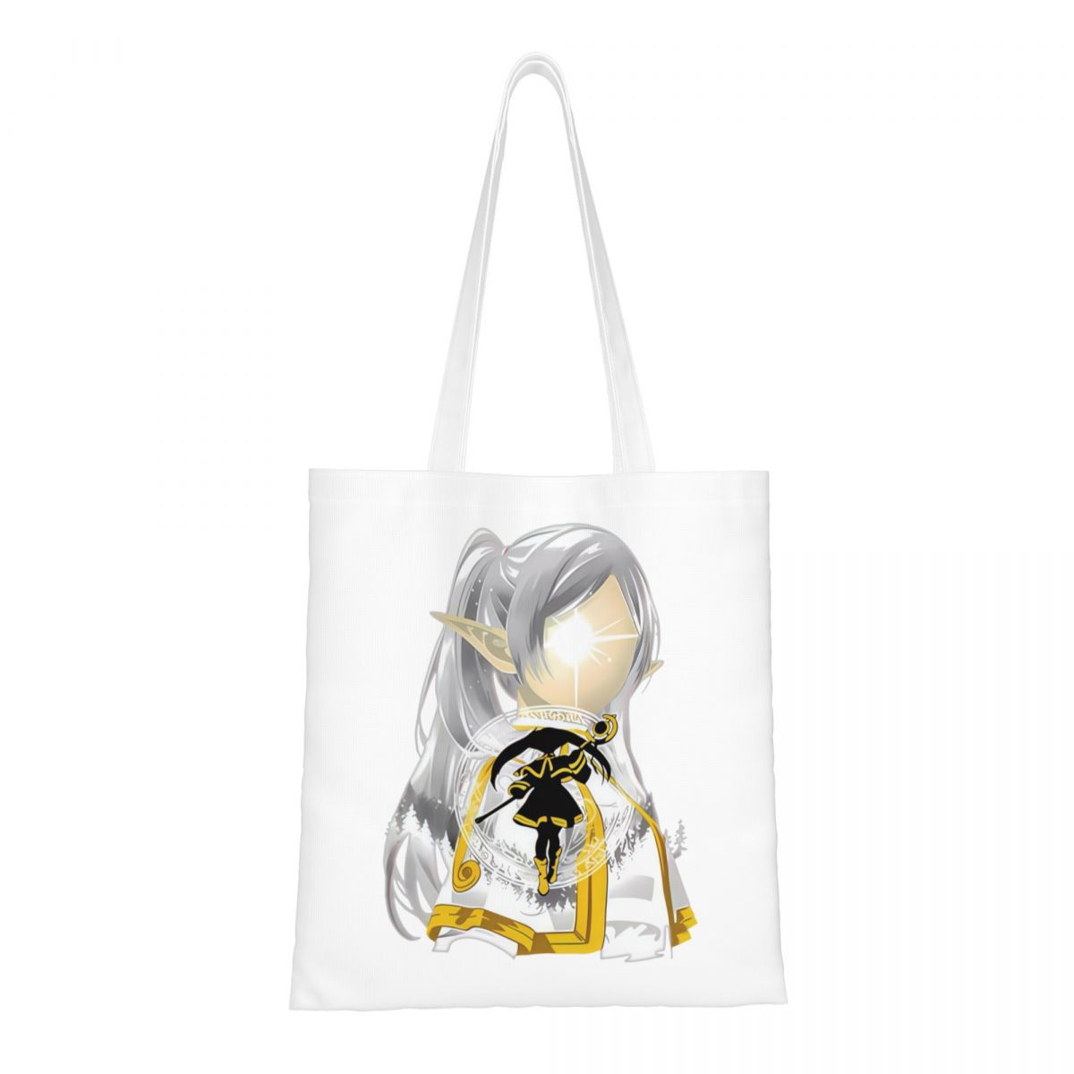 Anime Tote Bag - Frieren Beyond Journey's End Anime Canvas