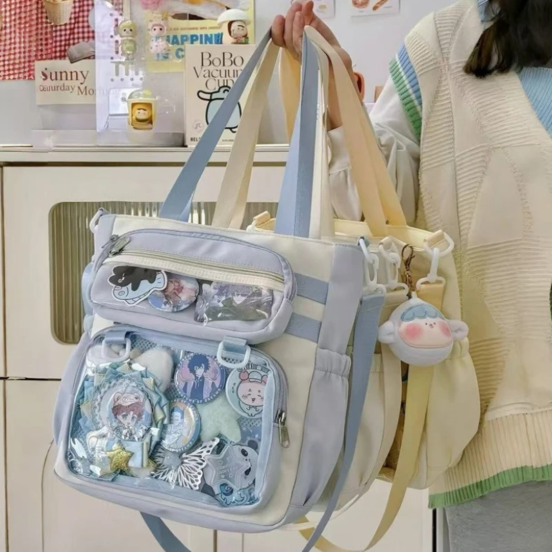 Anime Tote Bag - Japanese Transparent Ita Bag Handbag Women