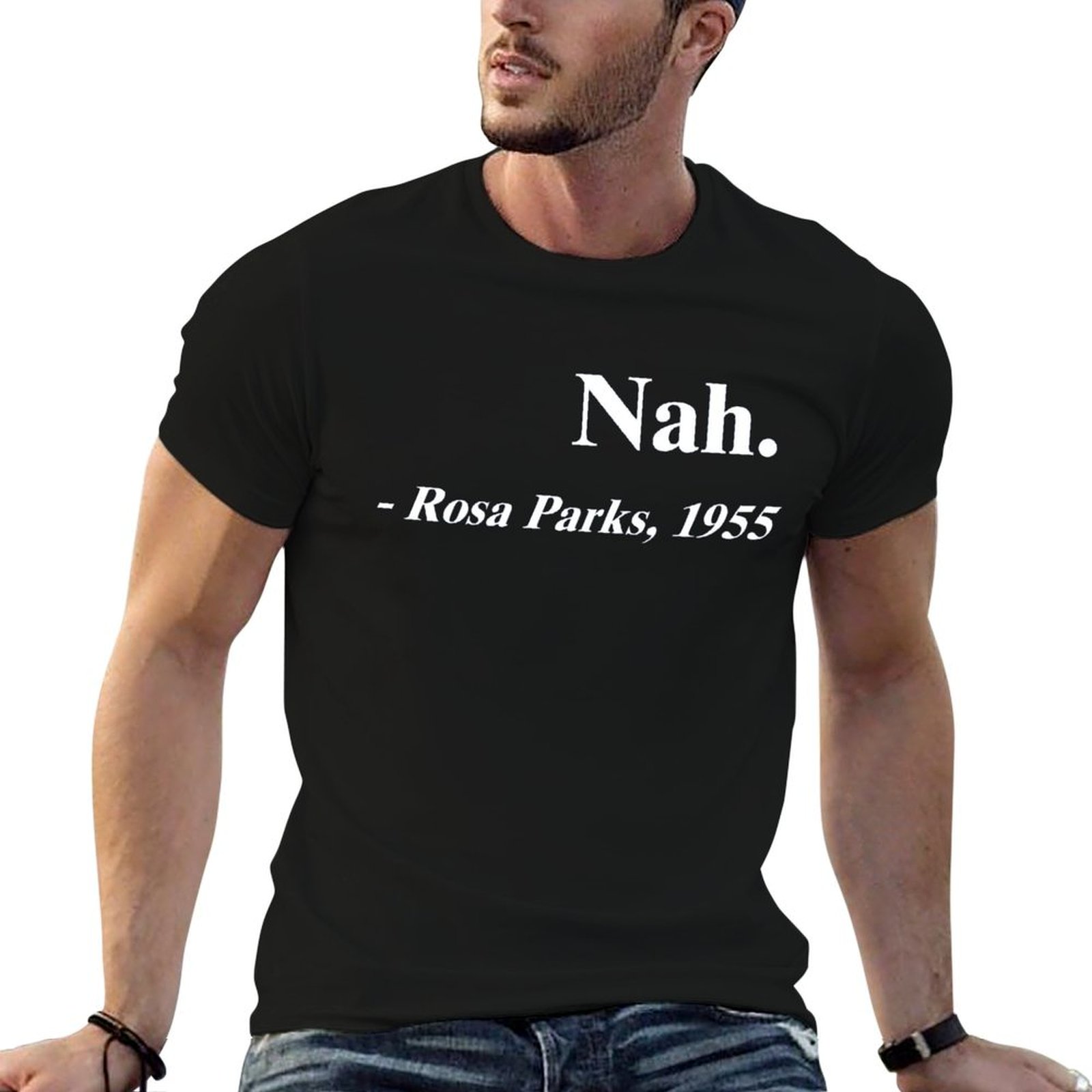 Anime Merchandise T-Shirts - Nah Rosa Parks Merchandise T-Shirt t