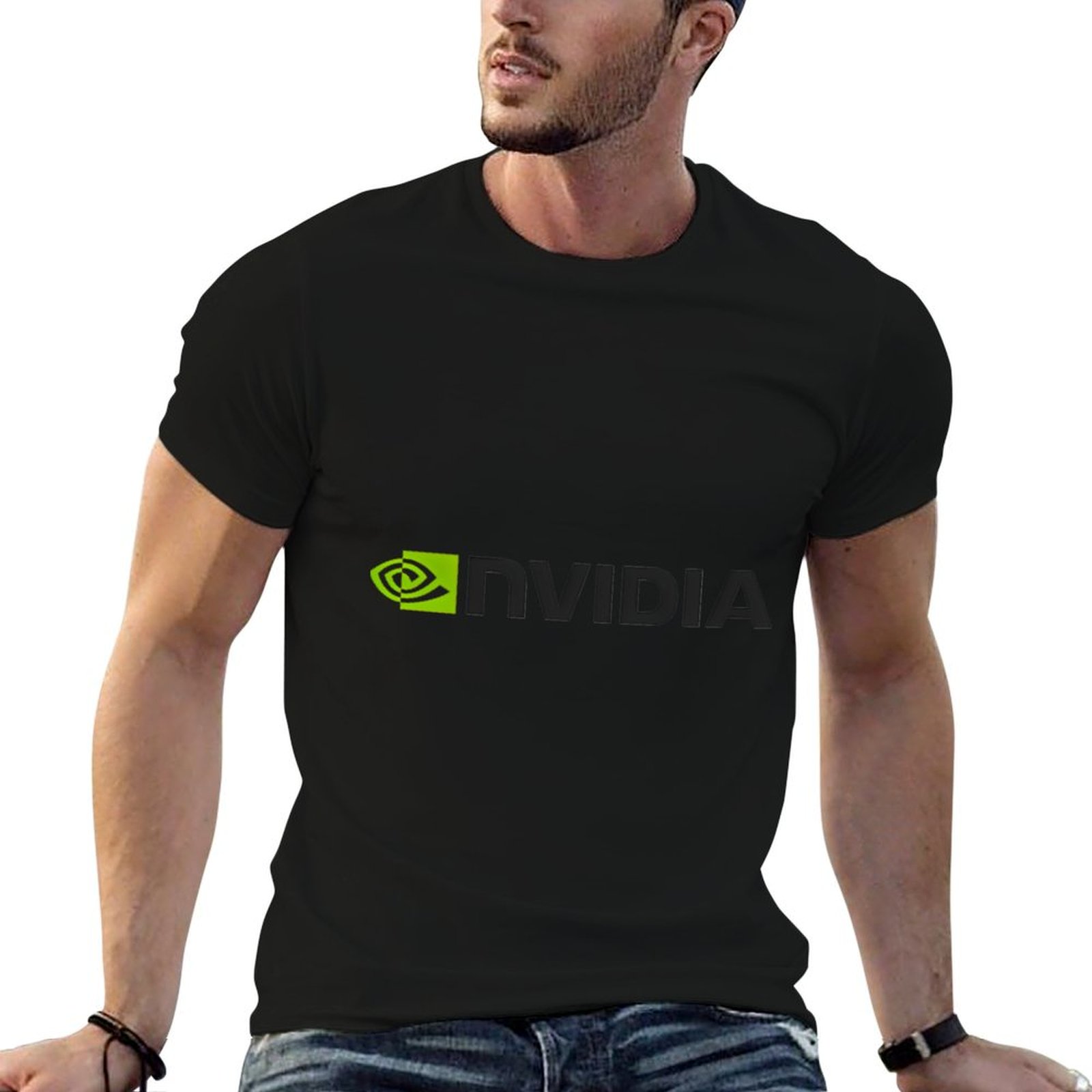 Anime Merchandise Logo - Nvidia Logo Merchandise T-Shirt anime t