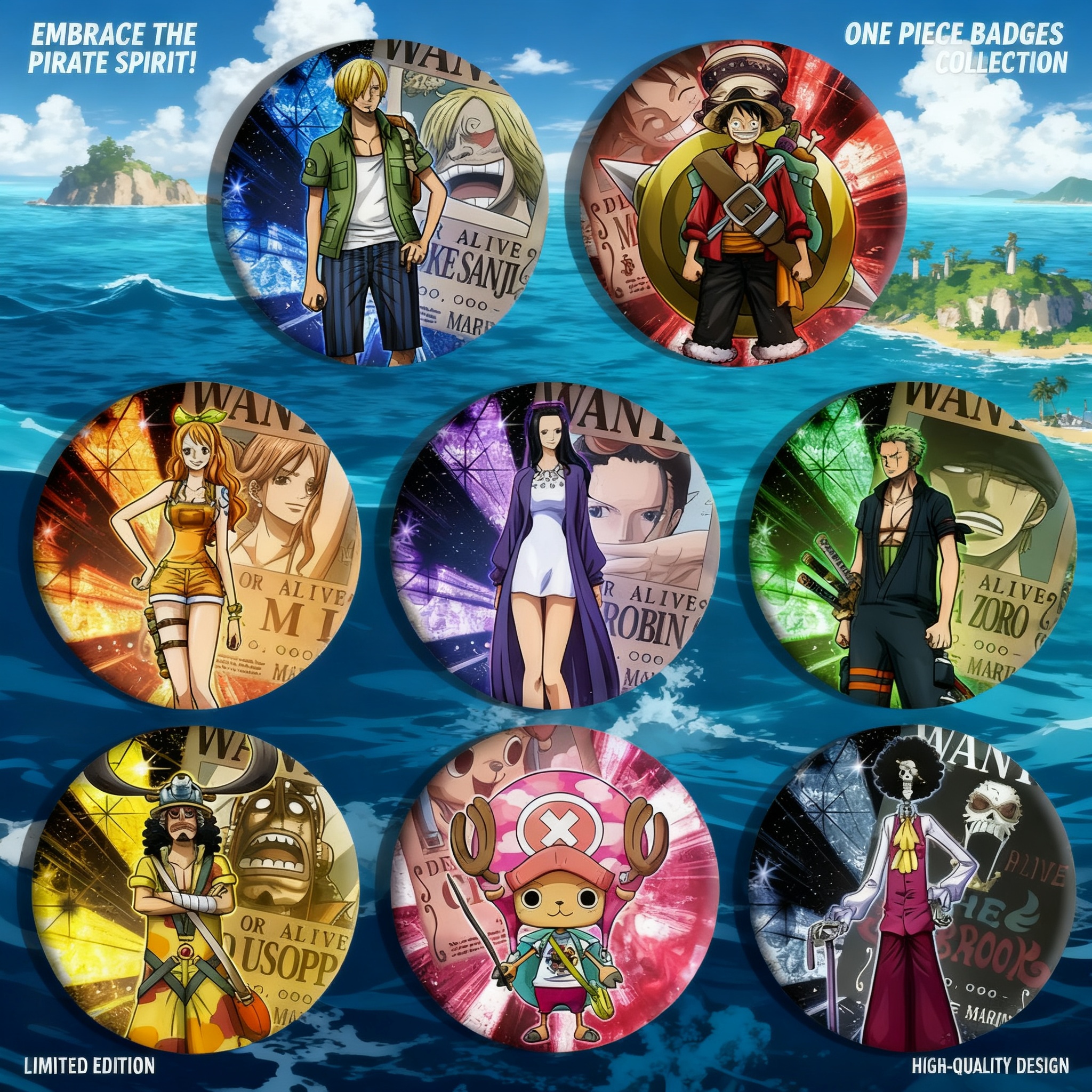 Anime One Piece Merchandise - One Piece Luffy Zoro Sanji Anime