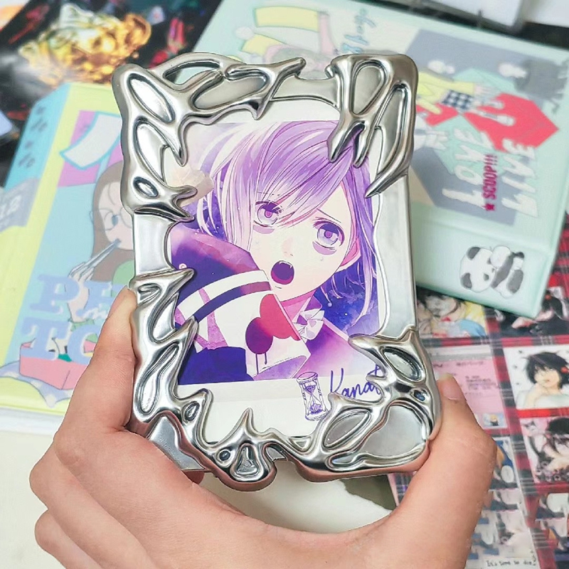 Premium Anime Merchandise - Creative Electroplated Special-shaped Holder Premium Card