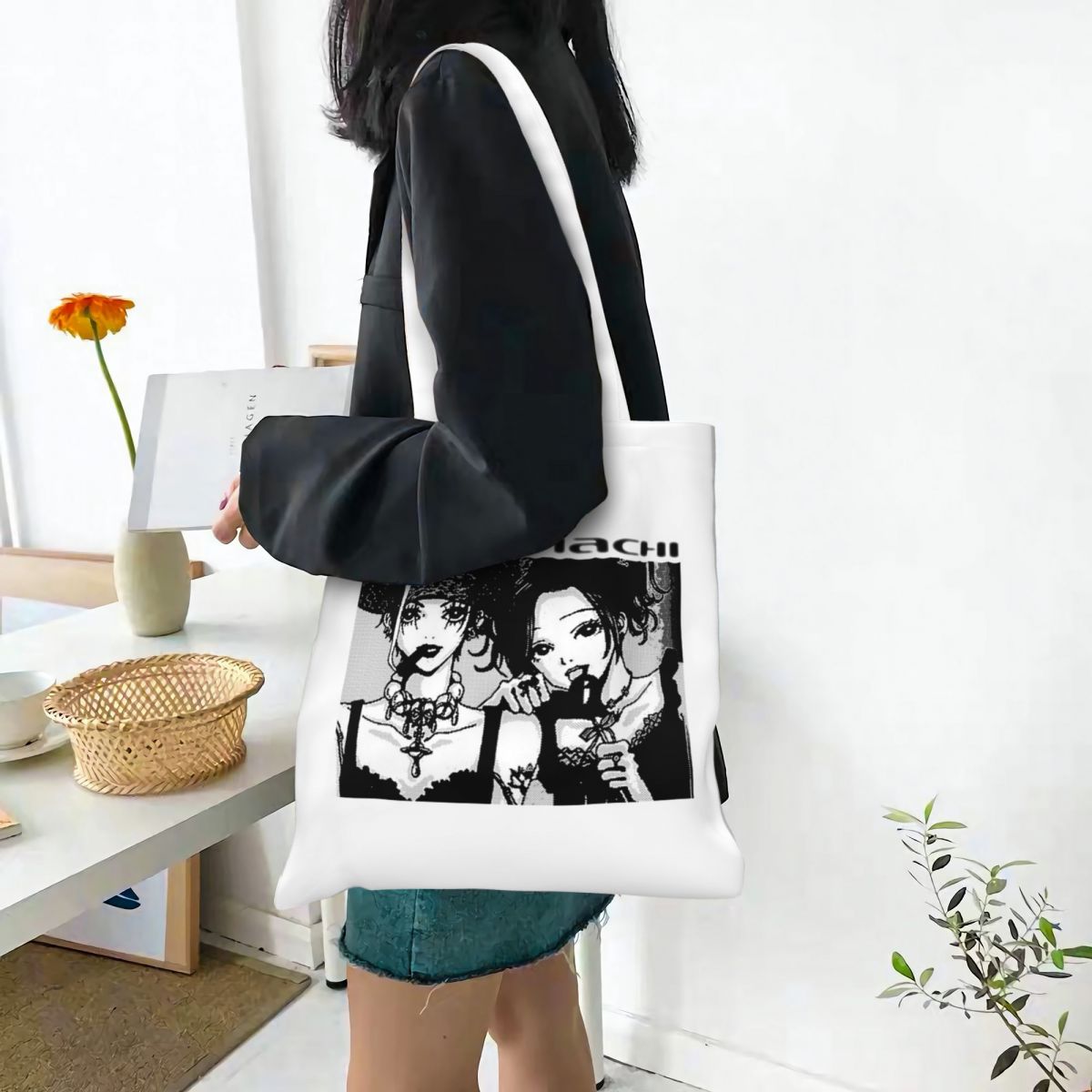 Women Men Nana Hachi Anime Tot – Anime Tote Bag Bewertung und Preis