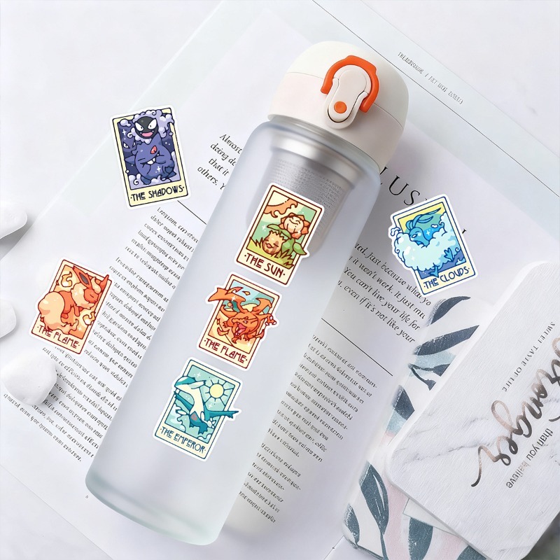 90Pcs/pack Pokemon Eevee Pikac – Sticker Sheet Set Bewertung und Preis