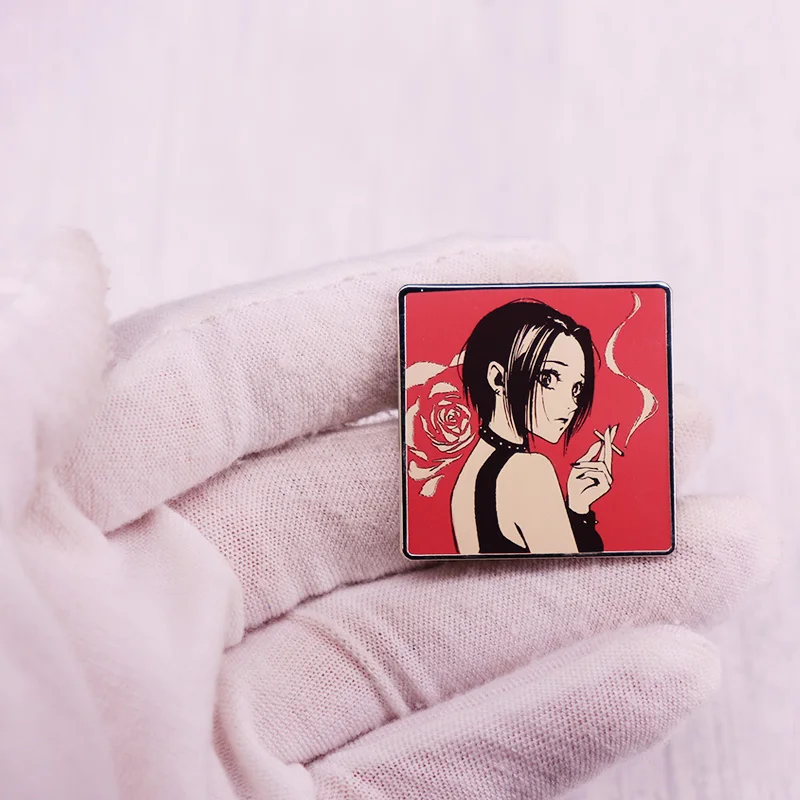 Nana Osaki Enamel Pin Ai Yazaw – Nana Anime Merchandise Bewertung und Preis