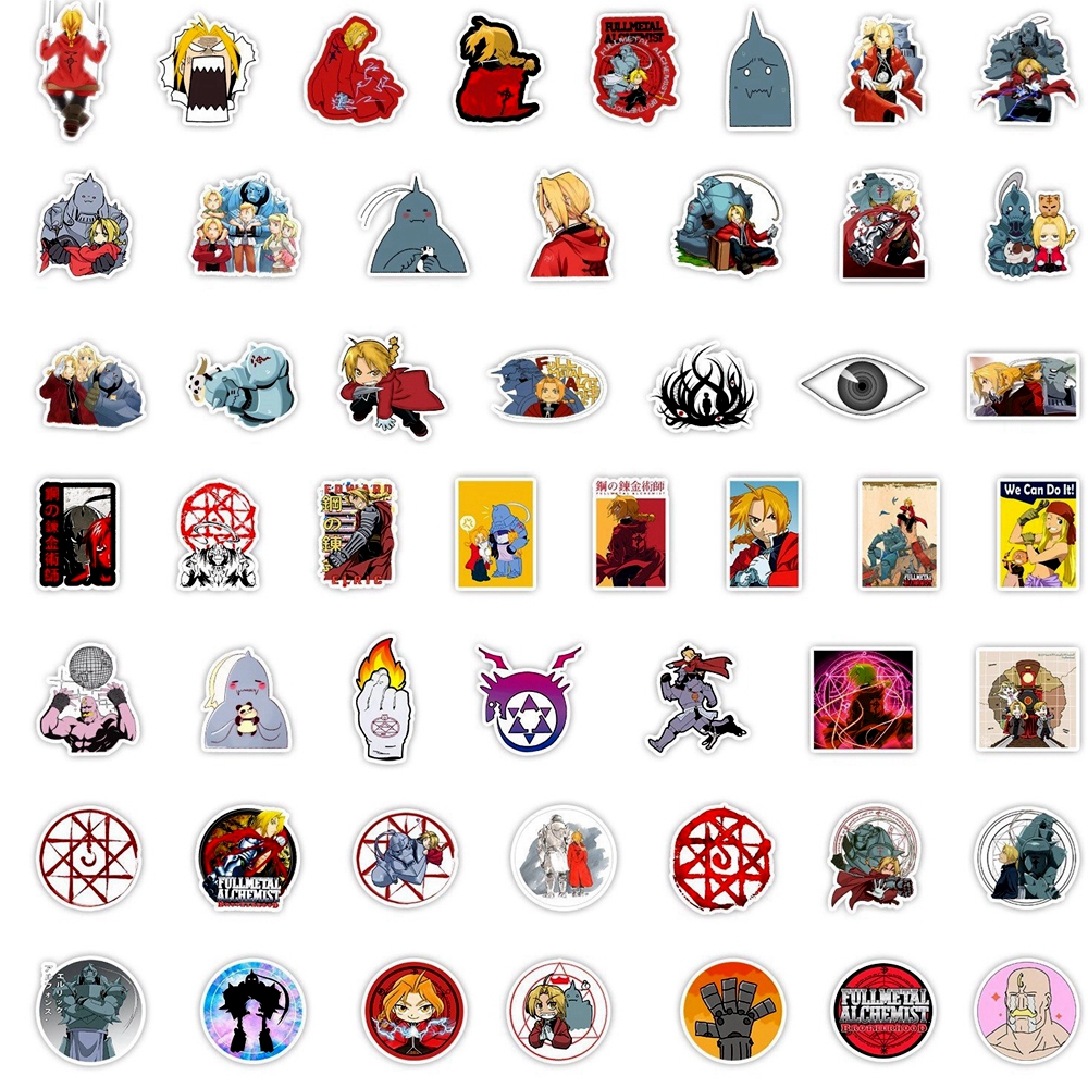 1 Pack Anime Sticker Fullmetal – Sticker Sheet Set Bewertung und Preis