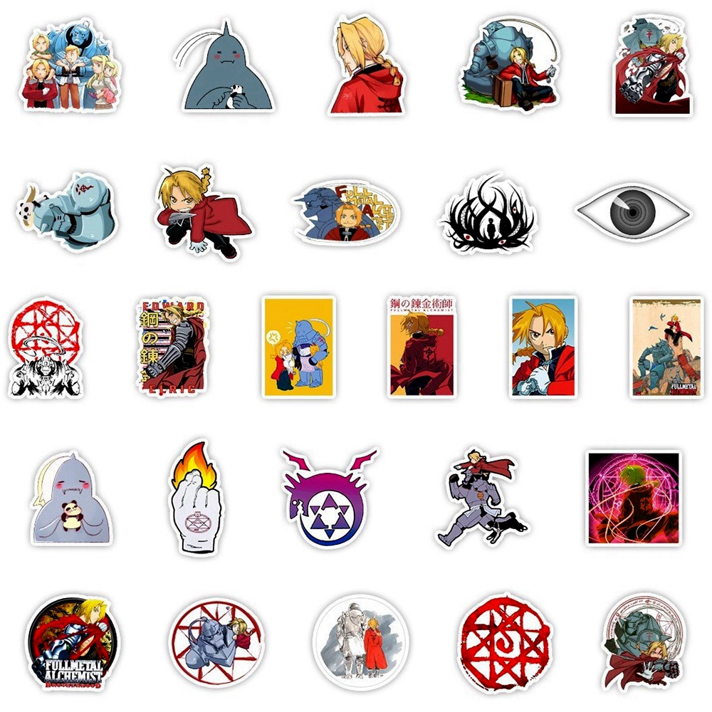 1 Pack Anime Sticker Fullmetal – Sticker Sheet Set Bewertung und Preis