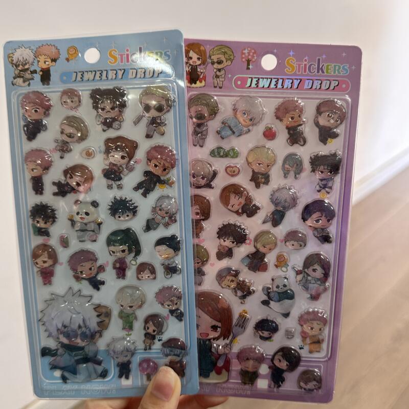 Cartoon 3D Relief Stickers Ani – Anime One Piece Merchandise Bewertung und Preis