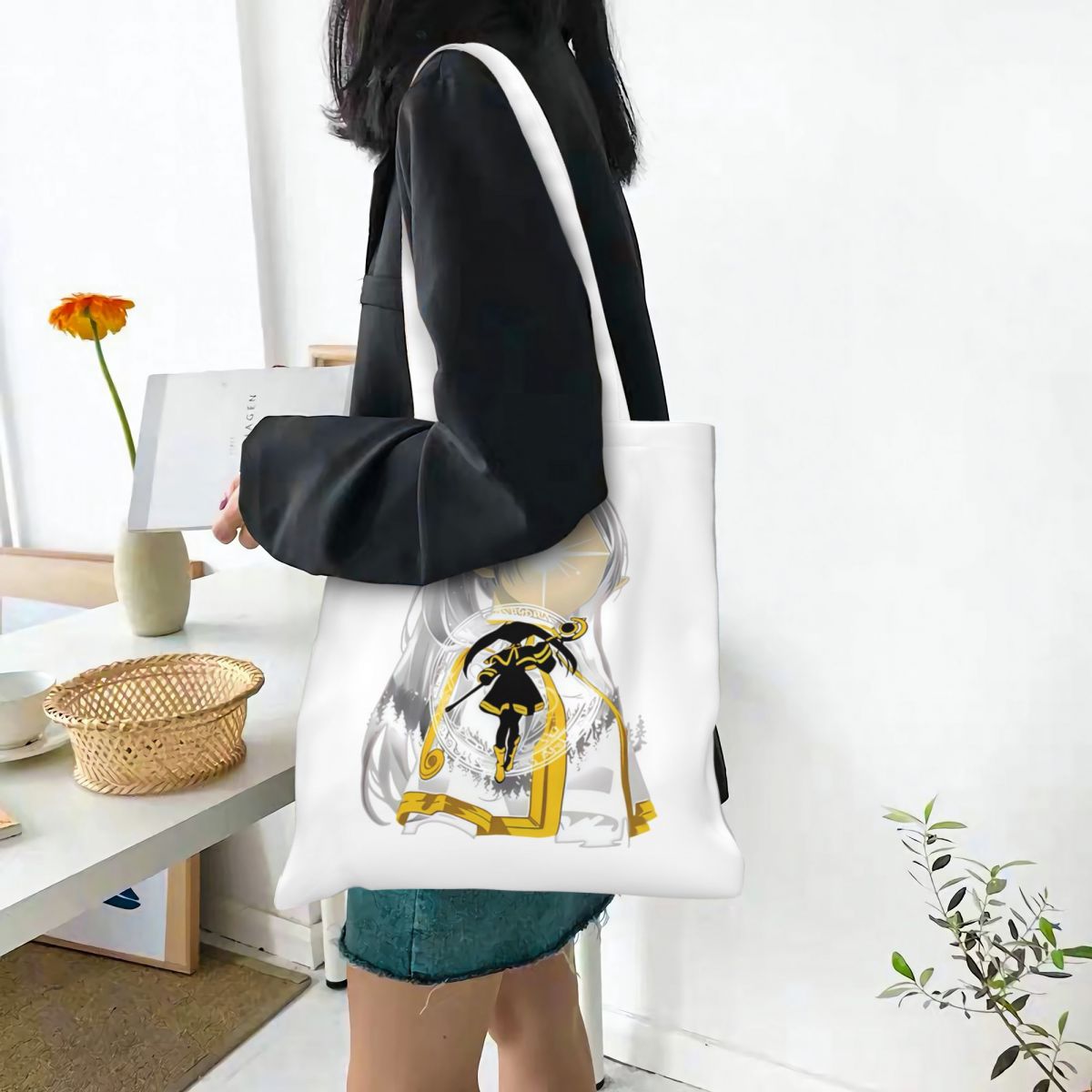 Frieren Beyond Journey's End A – Anime Tote Bag Bewertung und Preis