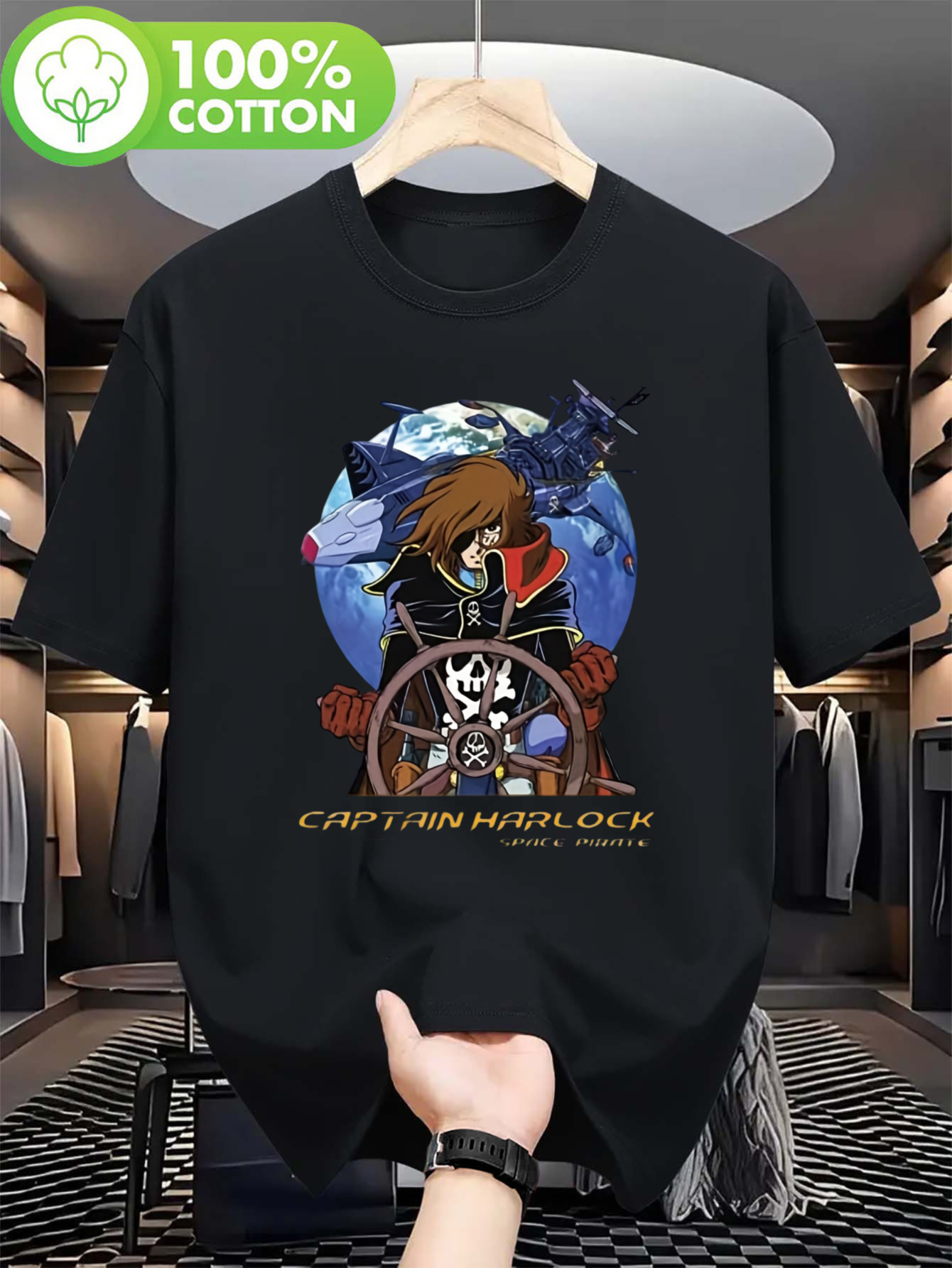 Men'S Anime Space Pirate Capta – Anime Merchandise Logo Bewertung und Preis