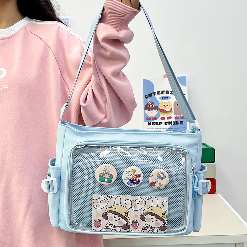 Transparent Badge Display Tote – Anime Tote Bag Bewertung und Preis