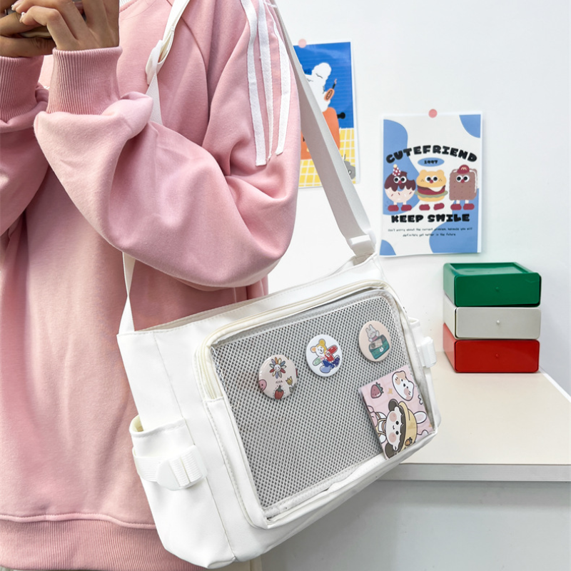 Transparent Badge Display Tote – Anime Tote Bag Bewertung und Preis