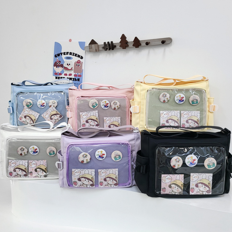 Transparent Badge Display Tote – Anime Tote Bag Bewertung und Preis