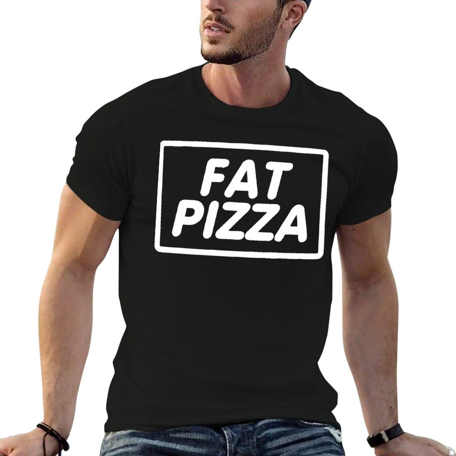 BEST SELLER - Fat Pizza Logo M – Anime Merchandise Logo Bewertung und Preis