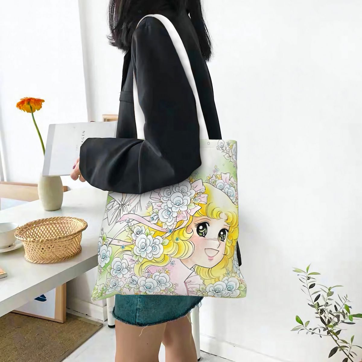 Candy Candy Anime Canvas Tote  – Anime Tote Bag Bewertung und Preis