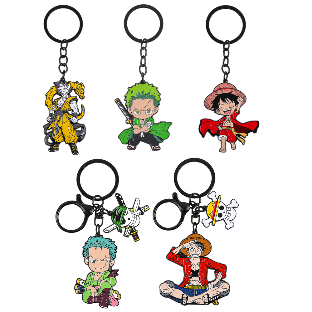 One Piece Anime Keychain Set - – Anime One Piece Merchandise Bewertung und Preis