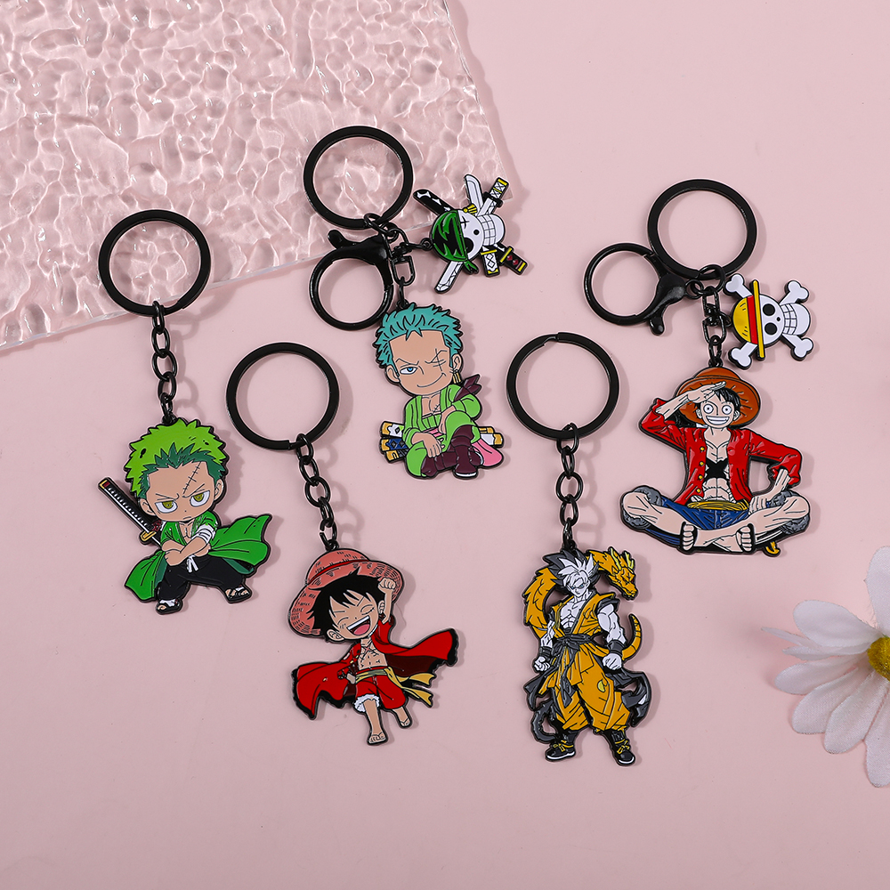 One Piece Anime Keychain Set - – Anime One Piece Merchandise Bewertung und Preis
