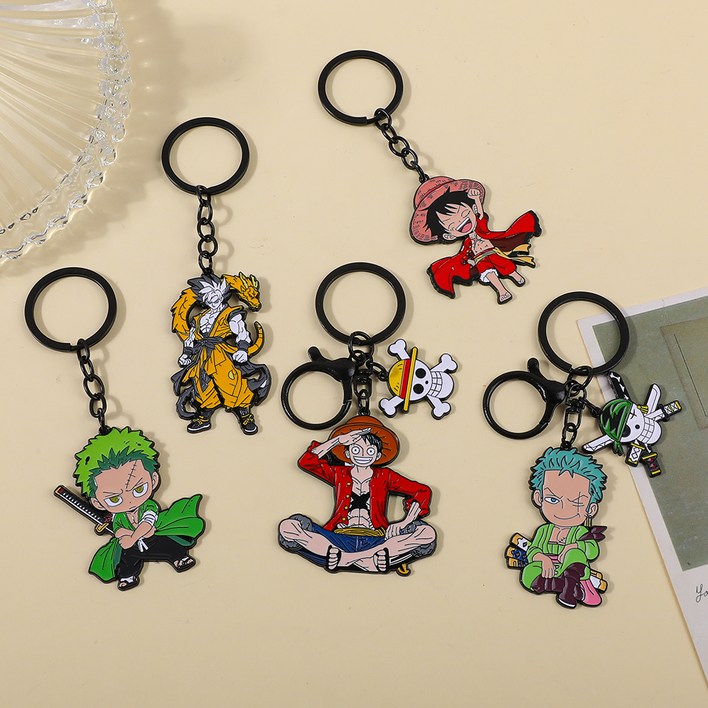 One Piece Anime Keychain Set - – Anime One Piece Merchandise Bewertung und Preis
