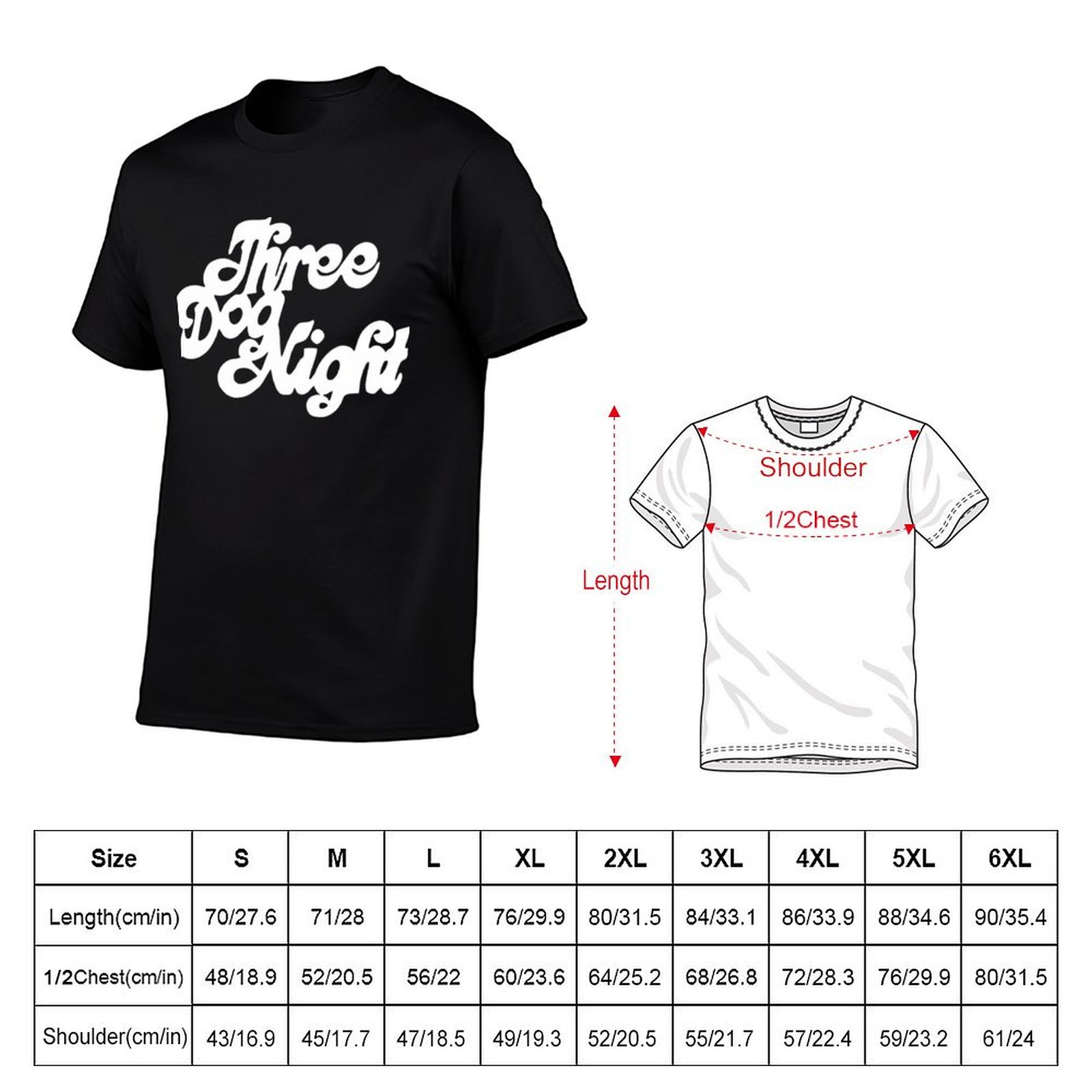 BEST SELLER - Three Dog Night  – Anime Merchandise T-Shirts Bewertung und Preis