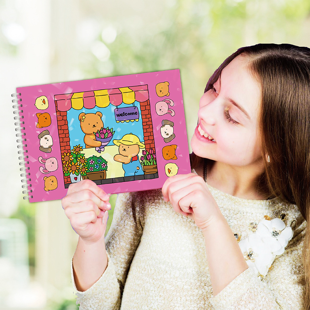 Adorable Bear Coloring Book Se – Sticker Sheet Set Bewertung und Preis