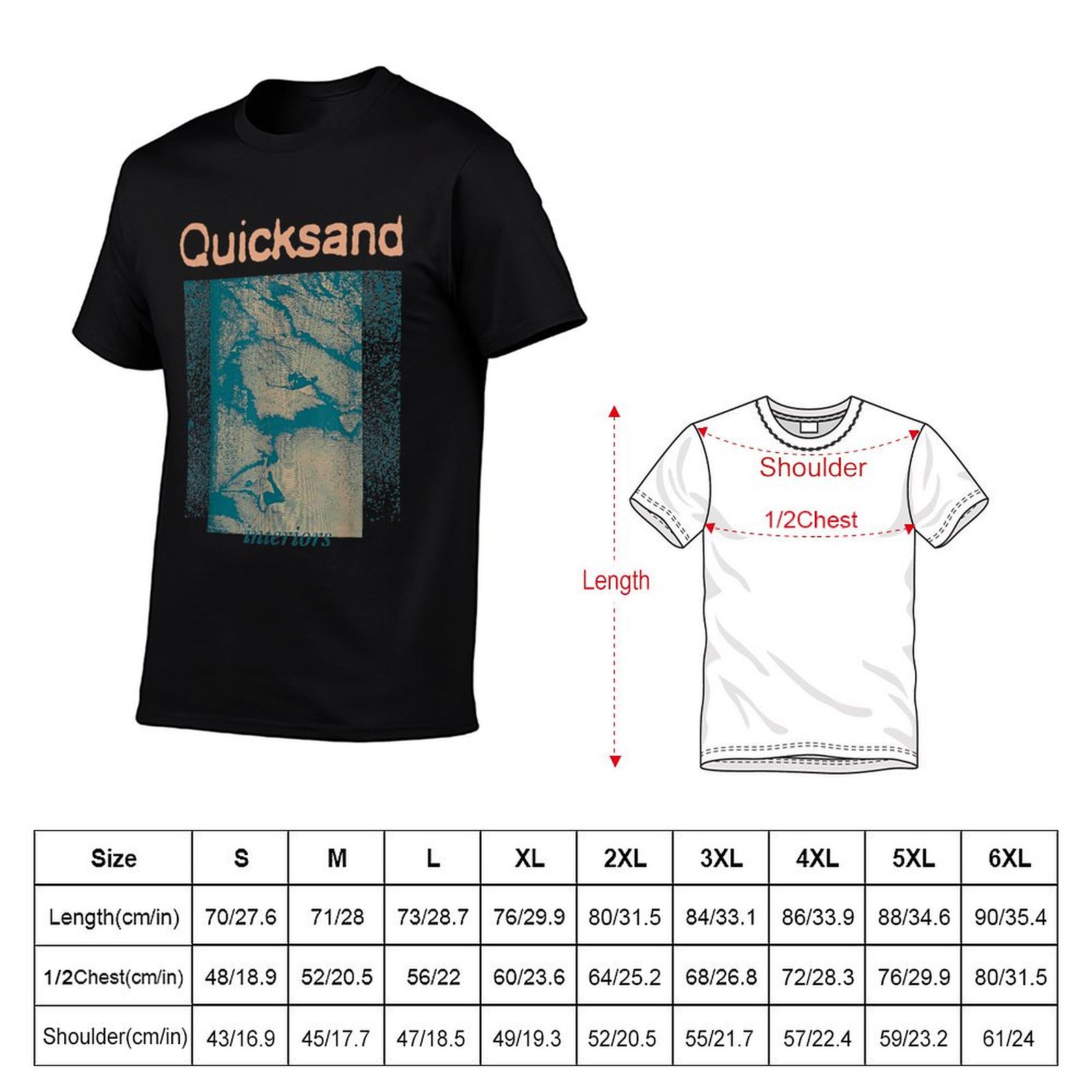 Quicksand - Interiors - Offici – Anime Merchandise T-Shirts Bewertung und Preis