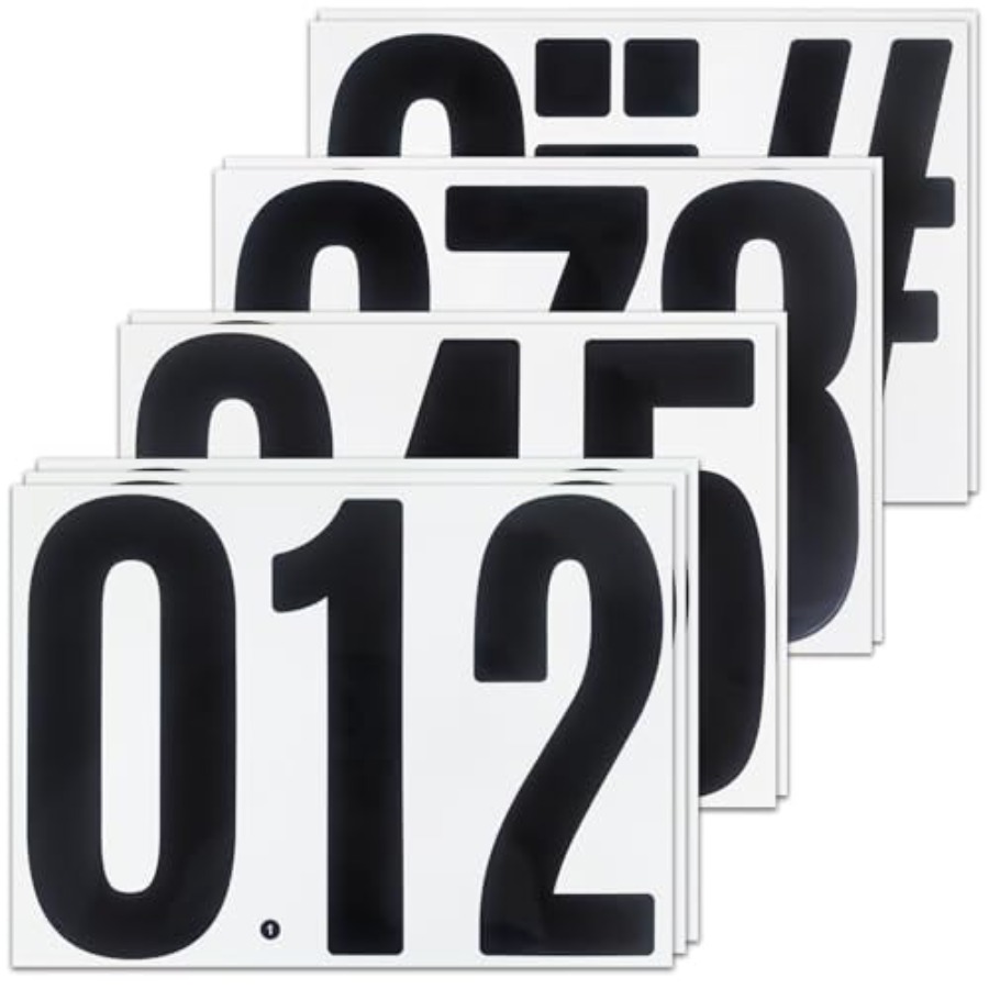12 Sheets 7 Inch 0-9 Number St – Sticker Sheet Set Bewertung und Preis