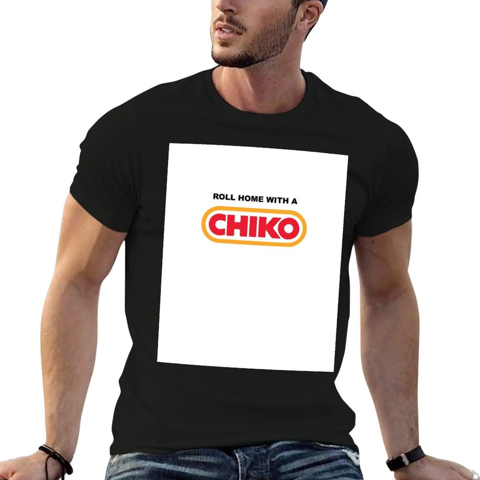 Chiko Roll Logo Merchandise T- – Anime Merchandise Logo Bewertung und Preis