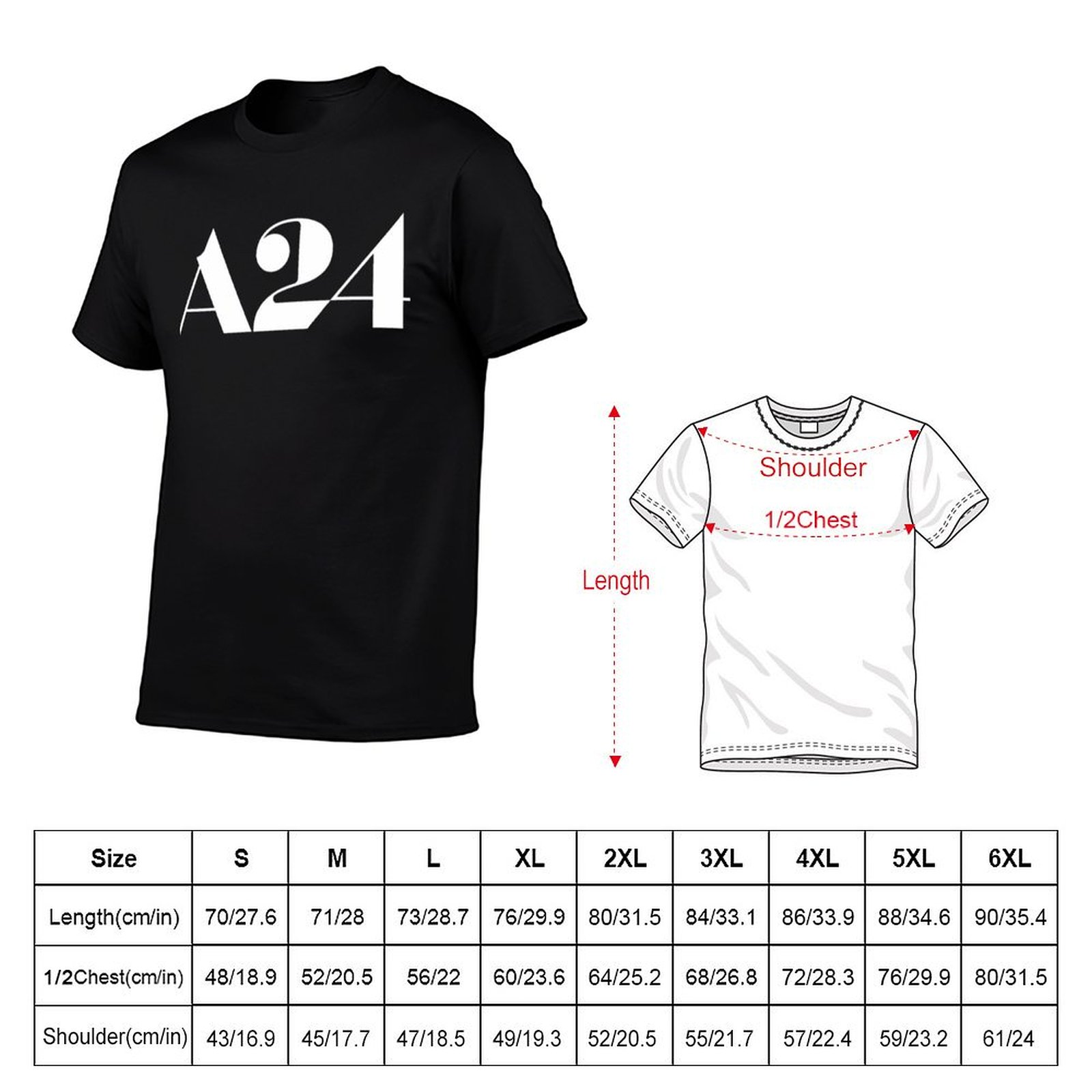 A24 logo Merchandise T-Shirt f – Anime Merchandise T-Shirts Bewertung und Preis