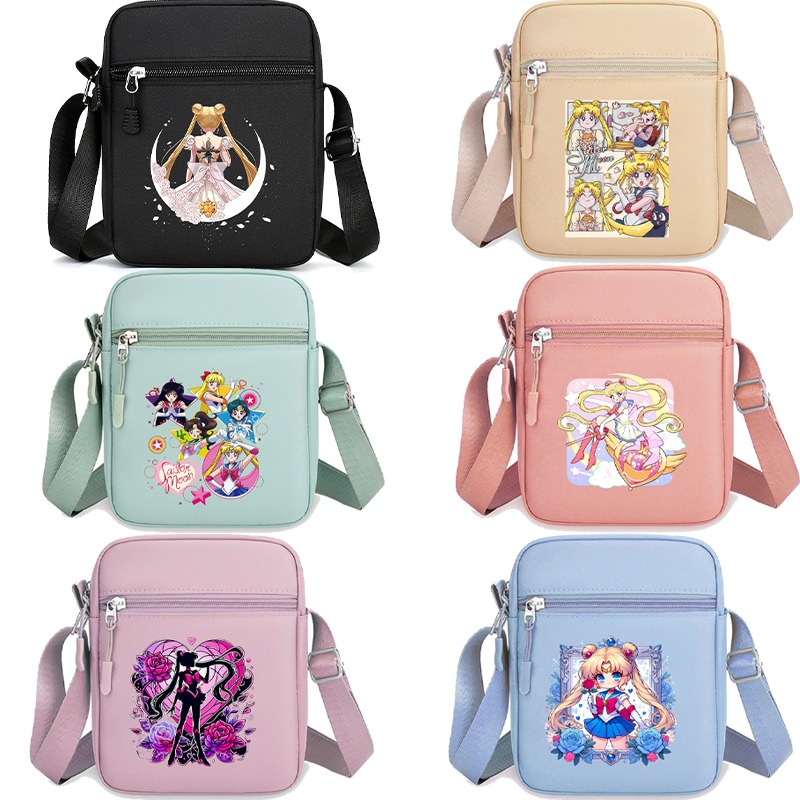 Sailor Moon Shoulder Bag Unise – Anime Tote Bag Bewertung und Preis