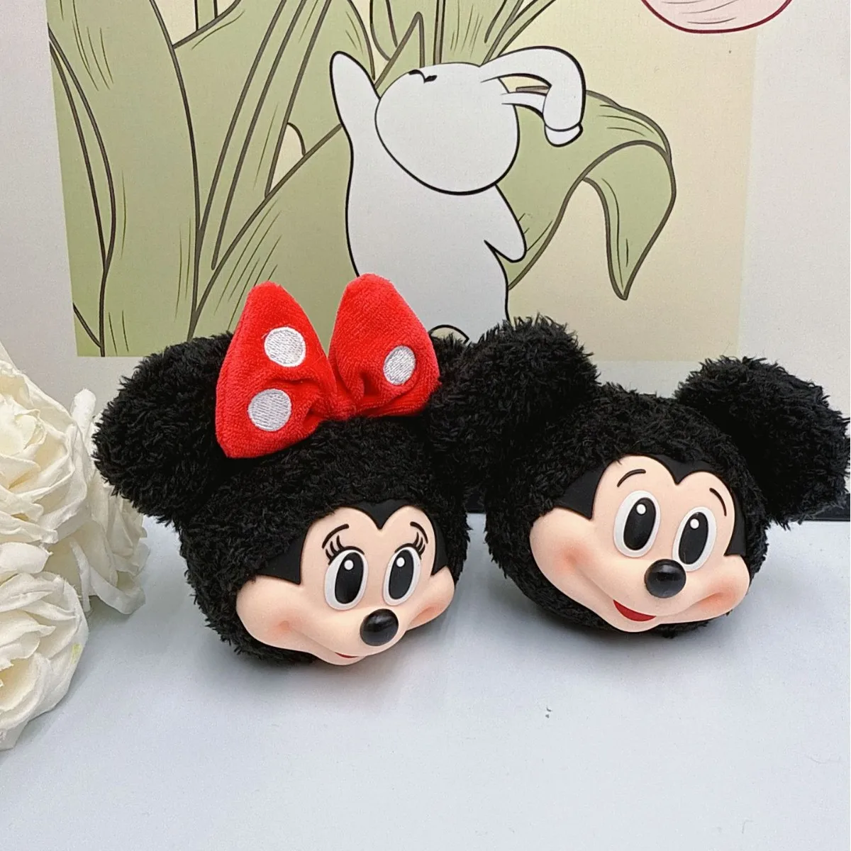 Mickey Minnie Plush Doll Keych – Anime Merchandise Gift Bewertung und Preis