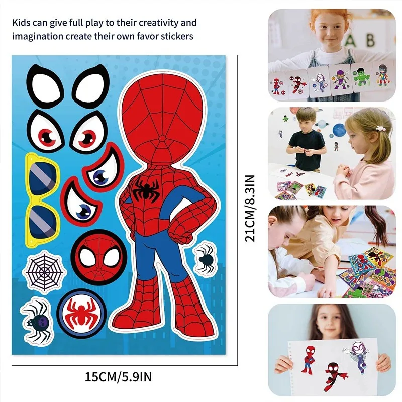 12pcs / Pack Spidey And His Am – Sticker Sheet Set Bewertung und Preis