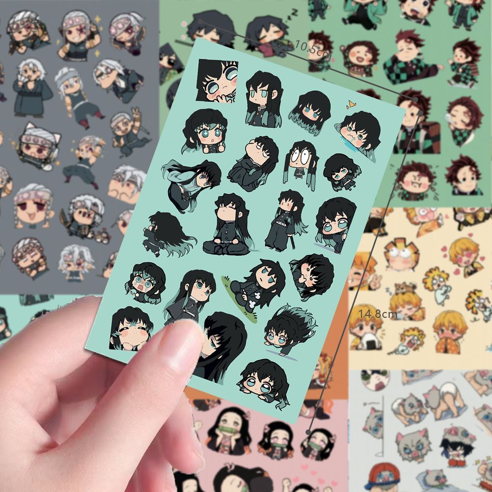 24pcs Chibi Demon Slayer scree – Sticker Sheet Set Bewertung und Preis