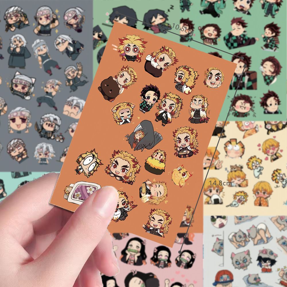 24pcs Chibi Demon Slayer scree – Sticker Sheet Set Bewertung und Preis