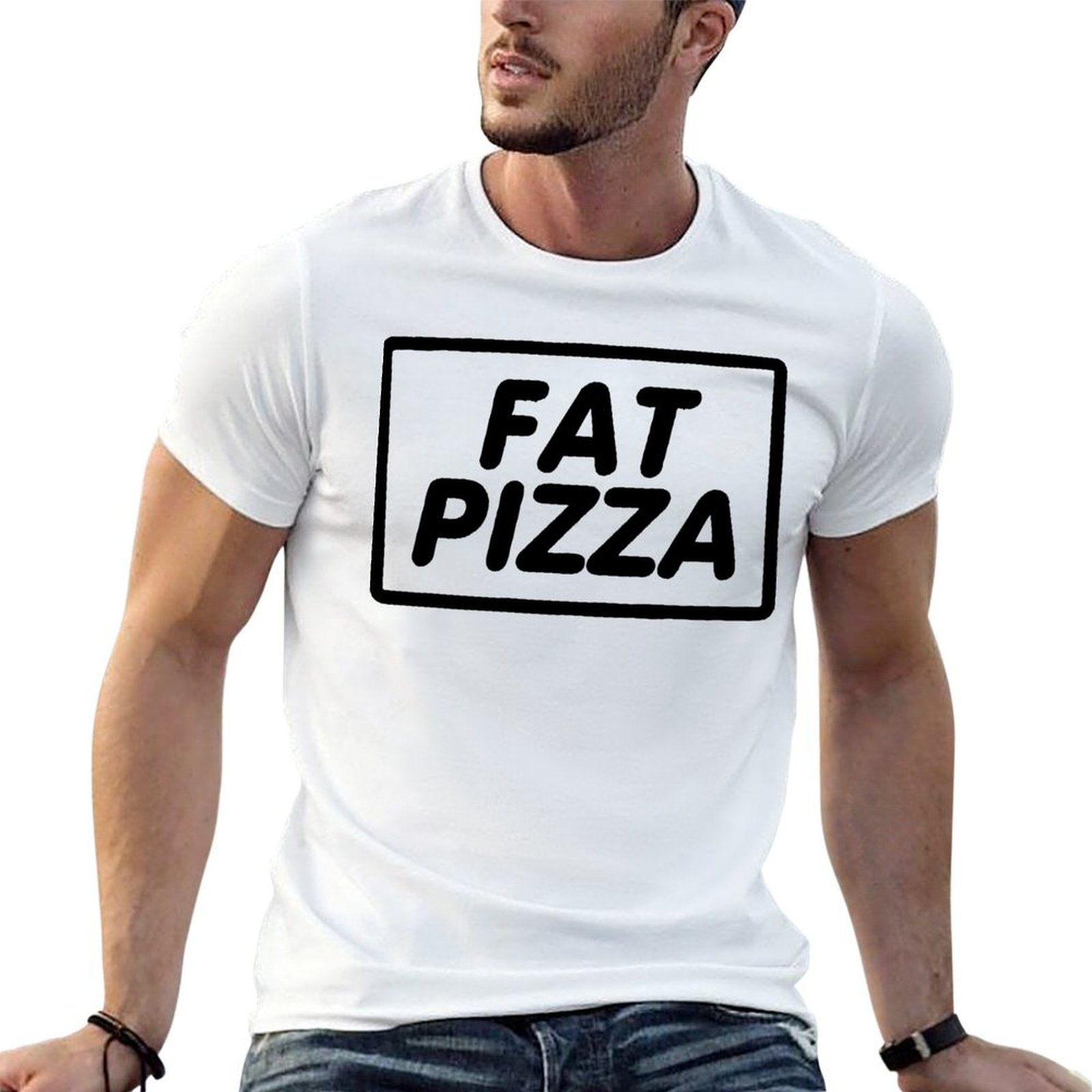 Fat Pizza Logo Merchandise T-S – Anime Merchandise Logo Bewertung und Preis