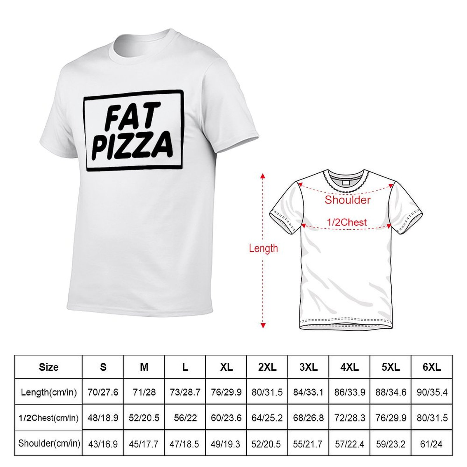 Fat Pizza Logo Merchandise T-S – Anime Merchandise Logo Bewertung und Preis