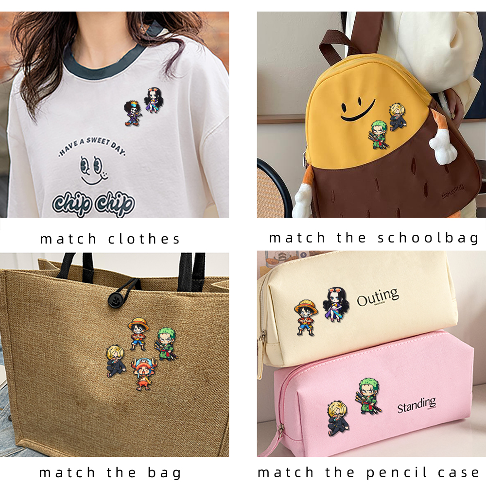 6pcs ONE PIECE Cartoon Charact – Anime One Piece Merchandise Bewertung und Preis