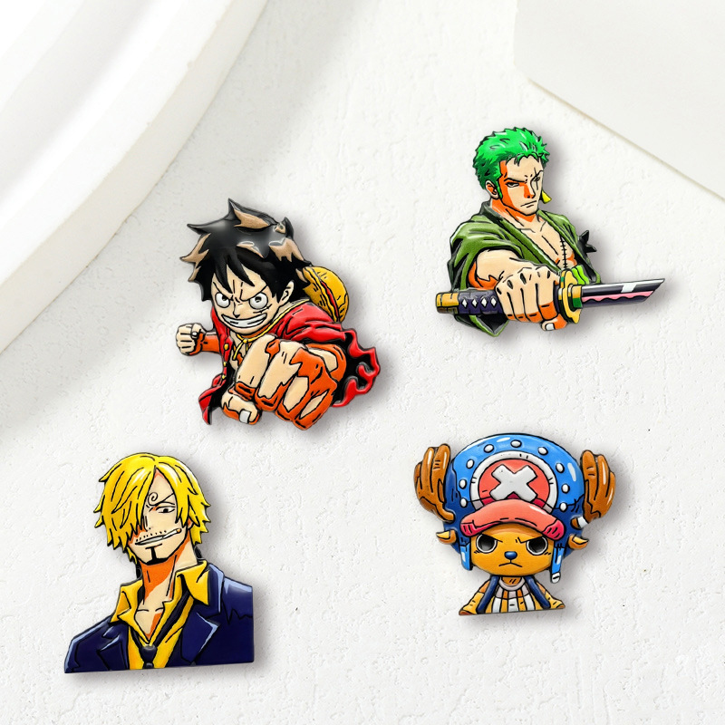 4pcs ONE PIECE Cartoon Charact – Anime One Piece Merchandise Bewertung und Preis