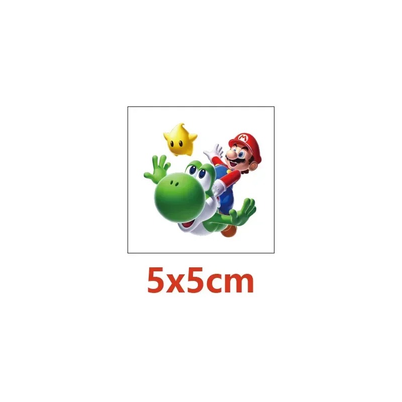20PCS 5CM*5CM Cartoon Mario Br – Sticker Sheet Set Bewertung und Preis