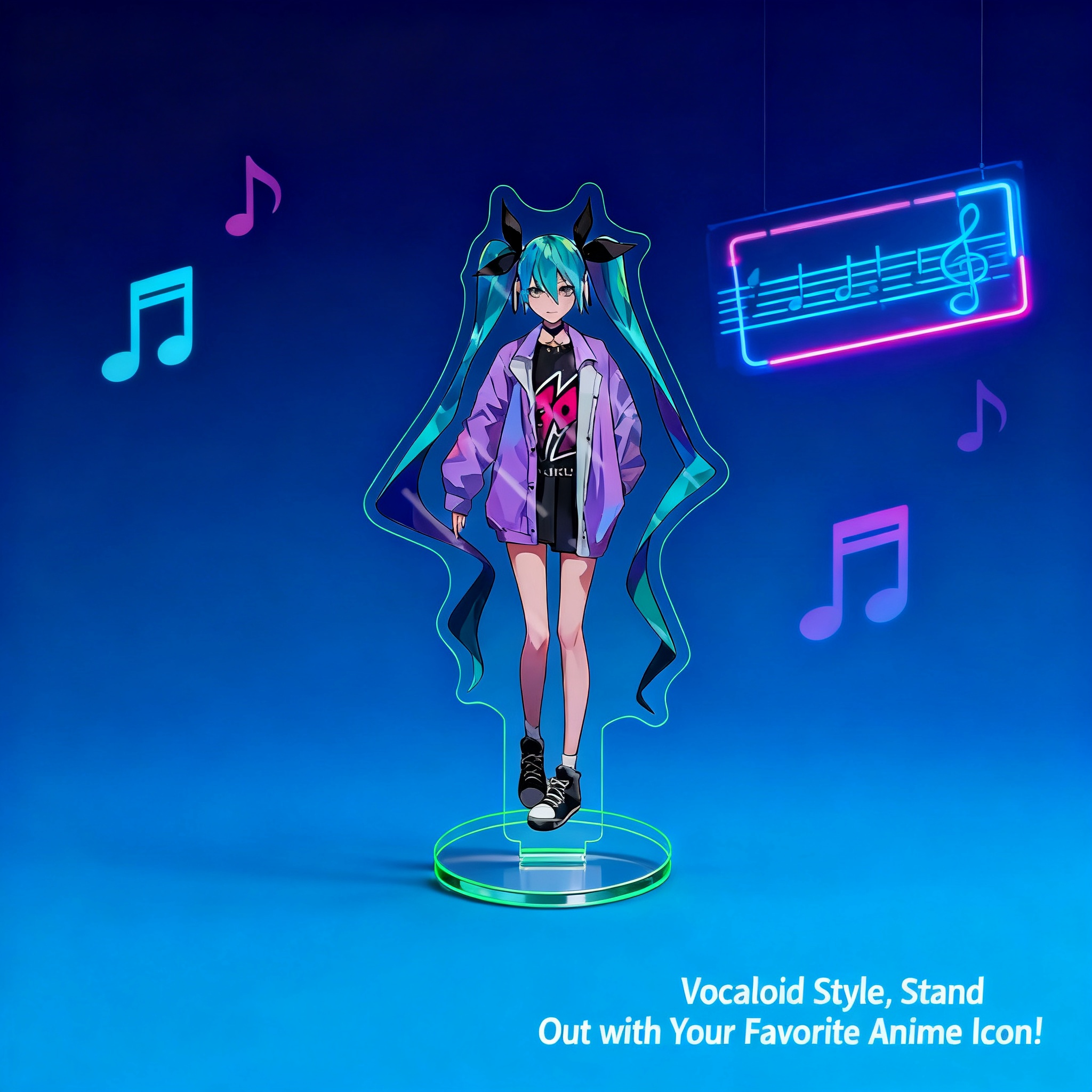 Hatsune Miku Large Standee Hat – Anime Merchandise Gift Bewertung und Preis