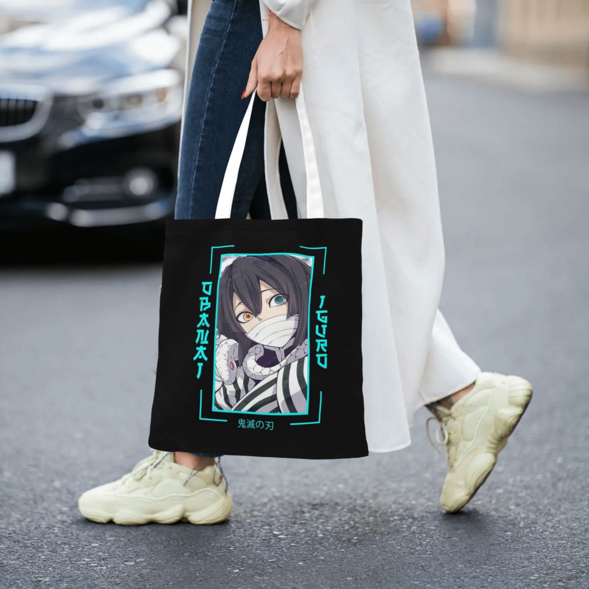 Demon Slayer Obanai Anime Canv – Anime Tote Bag Bewertung und Preis
