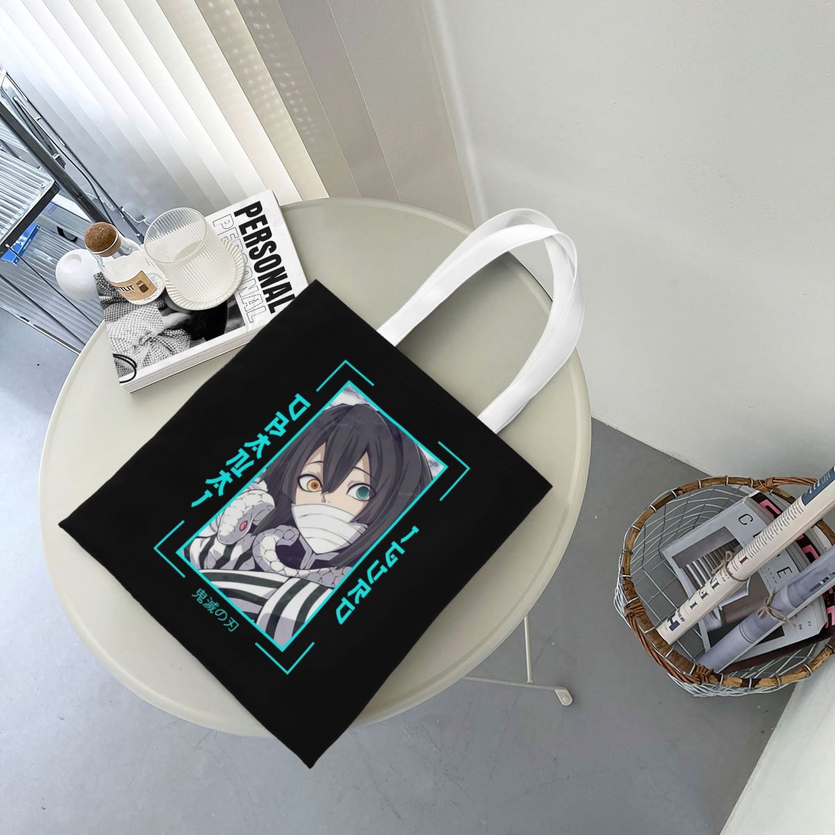 Demon Slayer Obanai Anime Canv – Anime Tote Bag Bewertung und Preis
