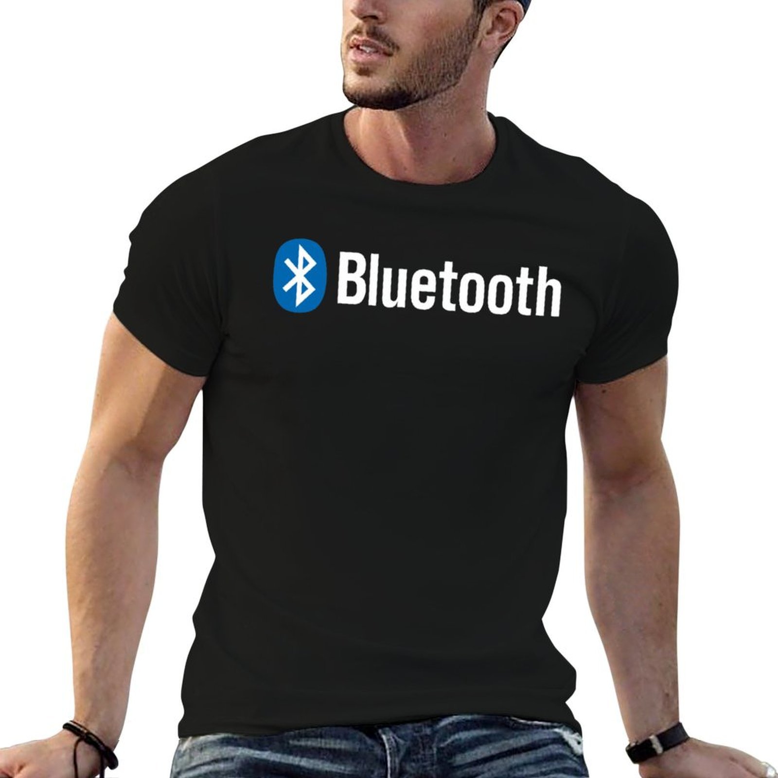 Bluetooth logo merchandise T-S – Anime Merchandise T-Shirts Bewertung und Preis