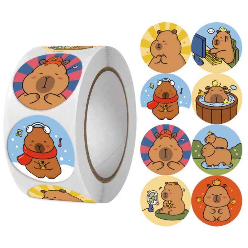 500pcs/pack Capybara Stickers  – Sticker Sheet Set Bewertung und Preis