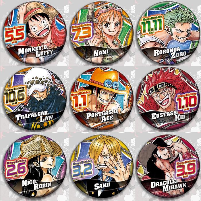 One Piece Anime Badge Pin Set  – Anime One Piece Merchandise Bewertung und Preis